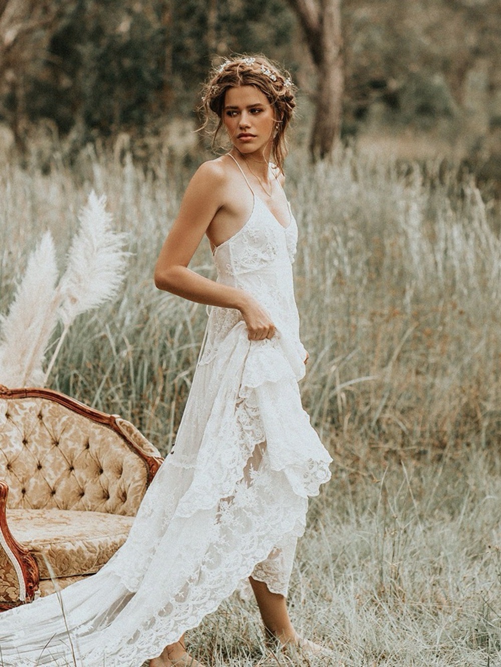 Spell Canyon Moon Mesh Gown